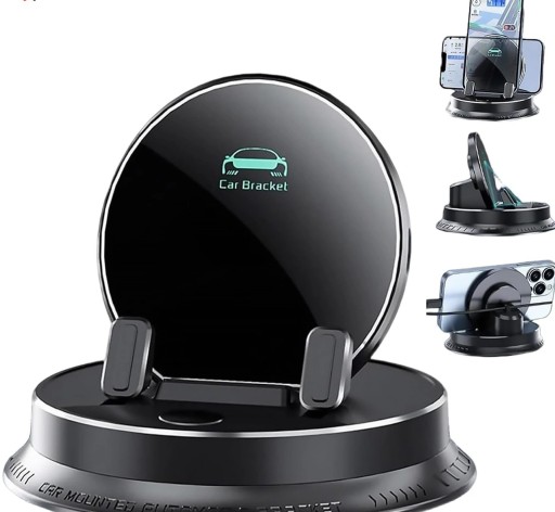 هولدر موبایل اتوماتیک چرخشی 360 درجه قابل شارژ داخل خودرو A9